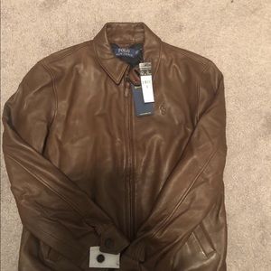 Men’s leather coat